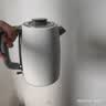 膳魔师（THERMOS）烧水壶电热水壶2026新款家用大容量全304不锈钢一体食品级开水壶旅行便携式养生壶办公室泡茶专用 1.7L 【真沸腾】简约经典白 实拍图