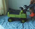 babycare儿童工程车1-3岁学步车挖土机防侧翻抓地轮胎户外沙滩玩具车 实拍图