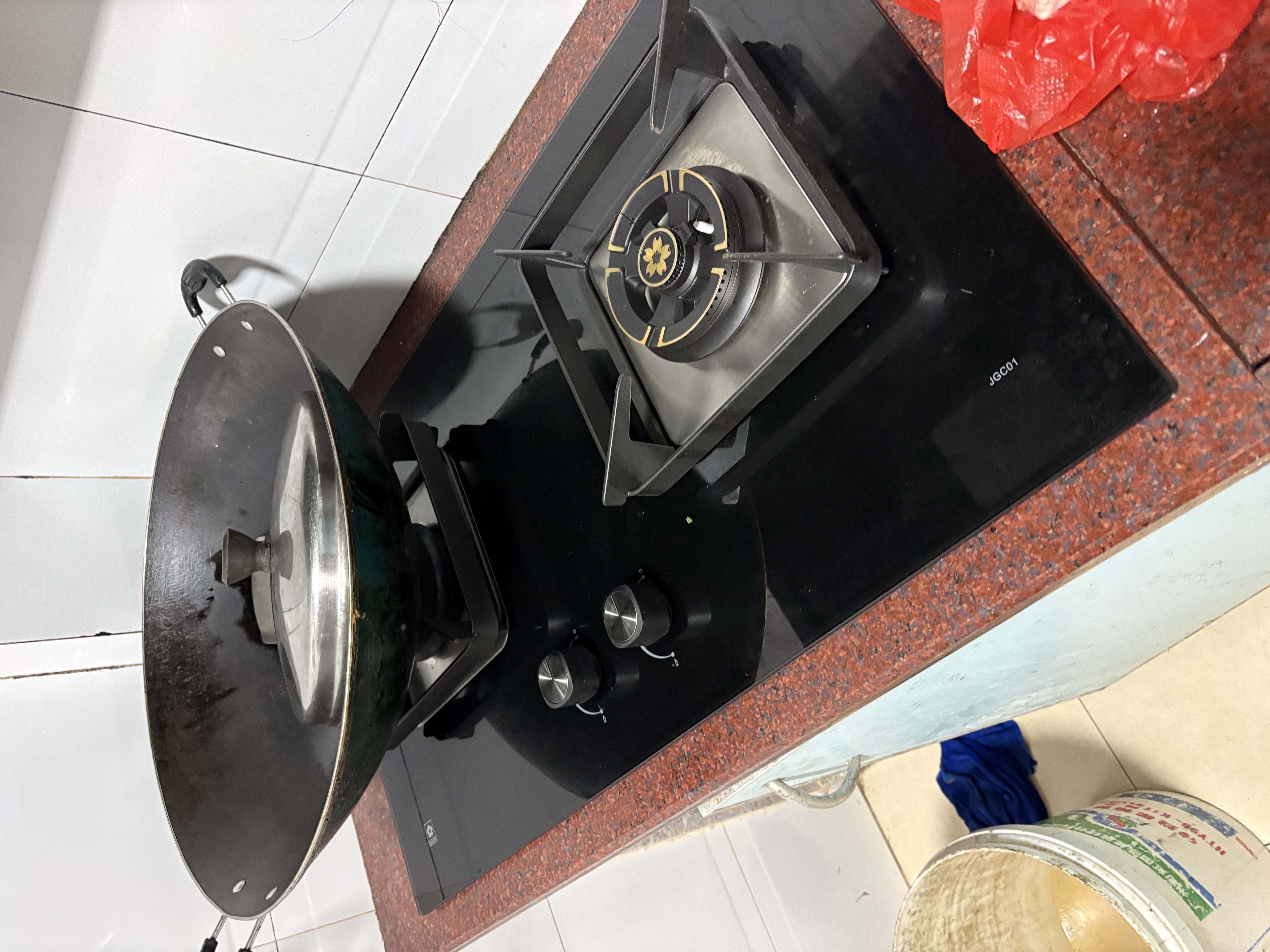 樱花（SAKURA）燃气灶液化气家用双灶台式嵌入式5.0kW大火力多尺寸免扩孔可安装JGC01液化气 实拍图