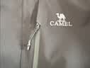 骆驼（CAMEL）三防冲锋衣户外登山服防风防水防污三合一运动外套 AD22263513X，抓绒内胆 幻影黑 女 XL 实拍图