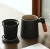 京东京造茶杯便携式黑陶茶泡茶壶茶杯功夫茶具办公杯随身茶壶容量400ml 实拍图