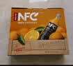 农夫山泉100%纯果汁NFC橙汁300ml*10瓶整箱鲜果饮料礼盒 实拍图