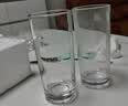 青苹果厚底耐热无铅玻璃水杯295ml6只 牛奶杯多功能杯办公饭店待客家用 实拍图