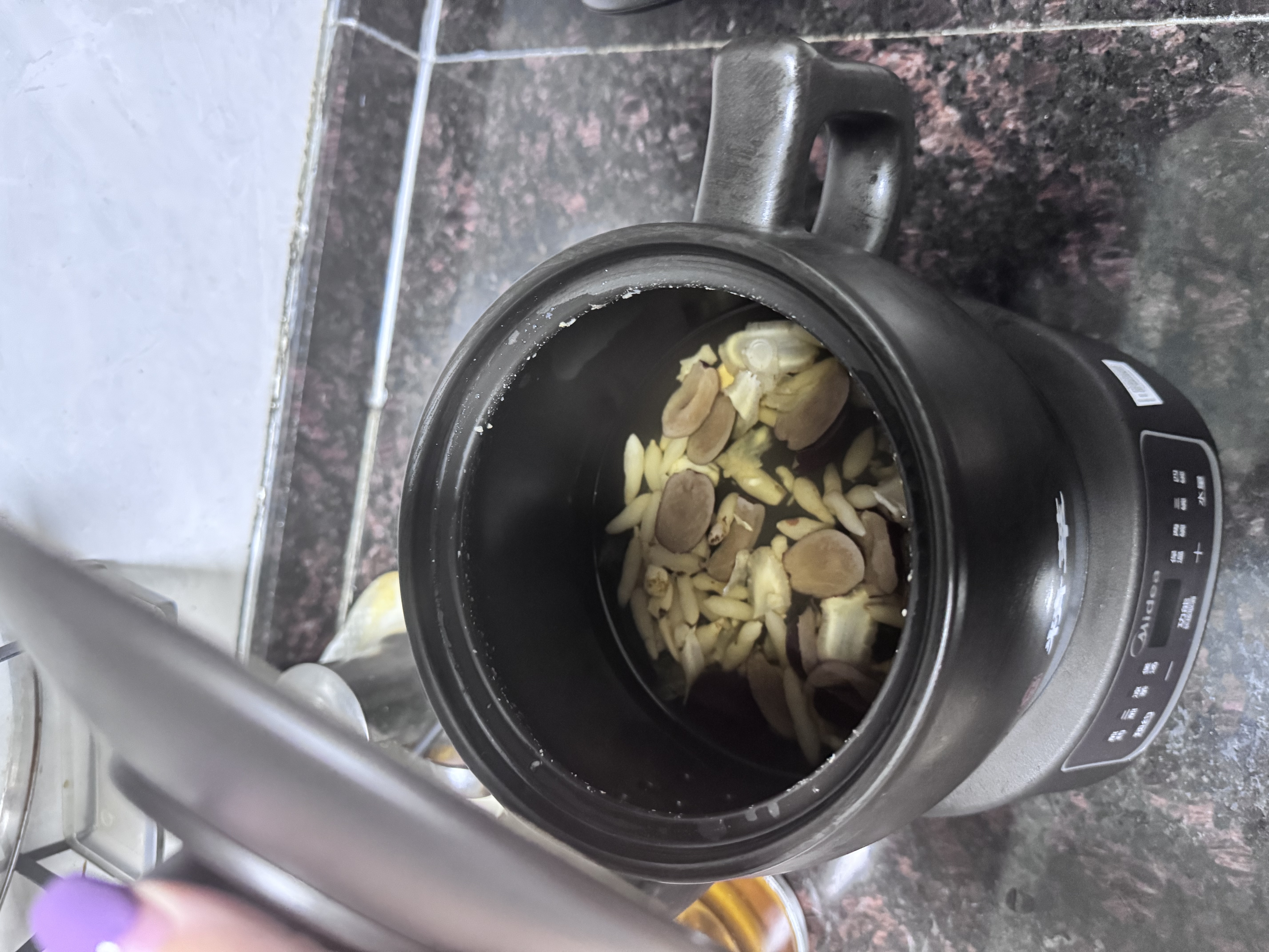 美的（Midea）智能煎药壶中药锅中药壶煎药壶熬中药全自动煎药养生壶家用大容量分体式陶瓷JYC3060 实拍图