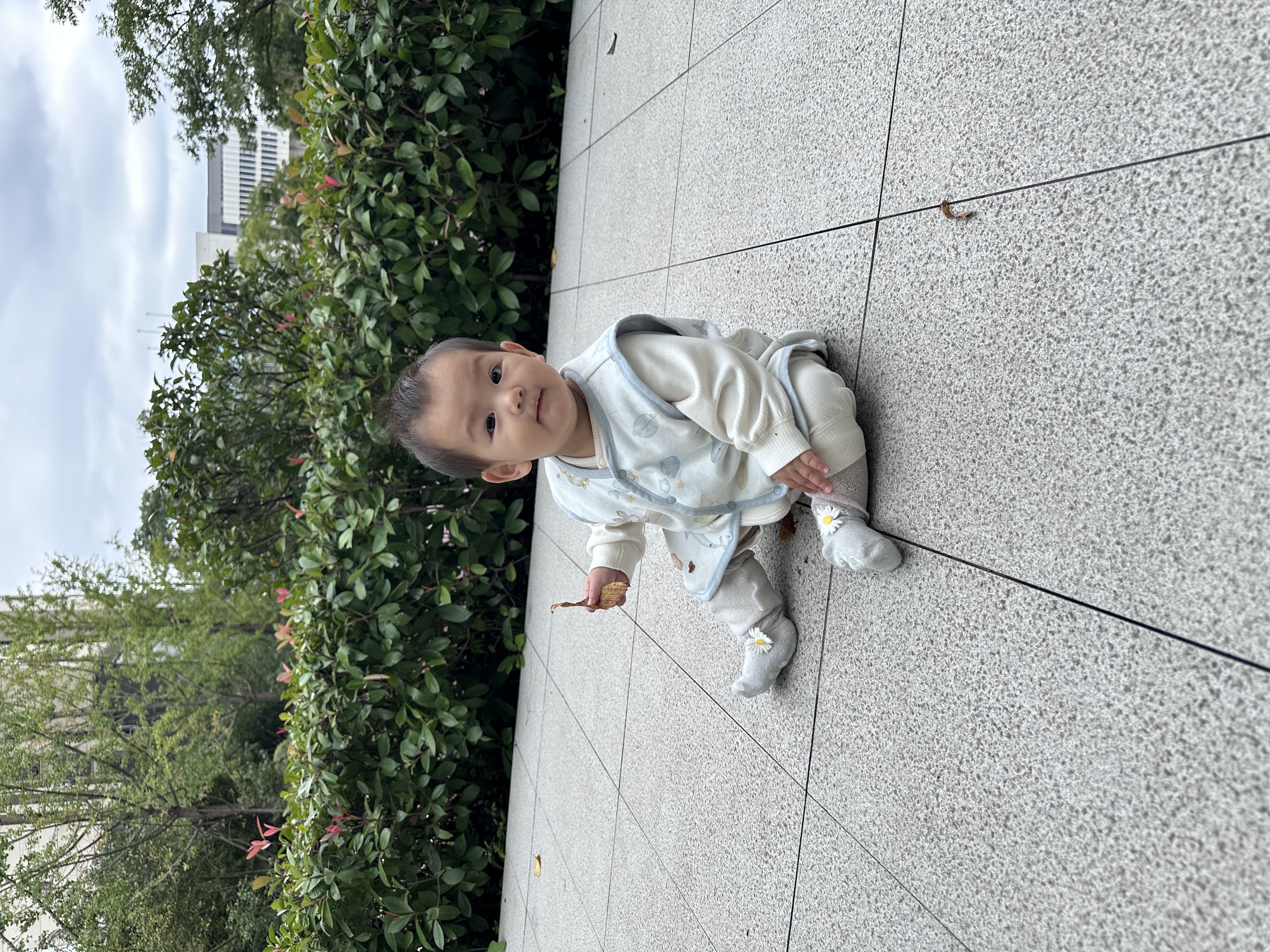 迷你巴拉（minibala）宝宝连体衣女宝可外出甜美柔软开襟衣服娃娃领季春新款 黄绿A41707 90cm 实拍图