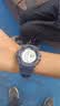 卡西欧（CASIO）复古小方块多功能户外防水男士手表AE-1500WH-2AVDF 深蓝色 实拍图