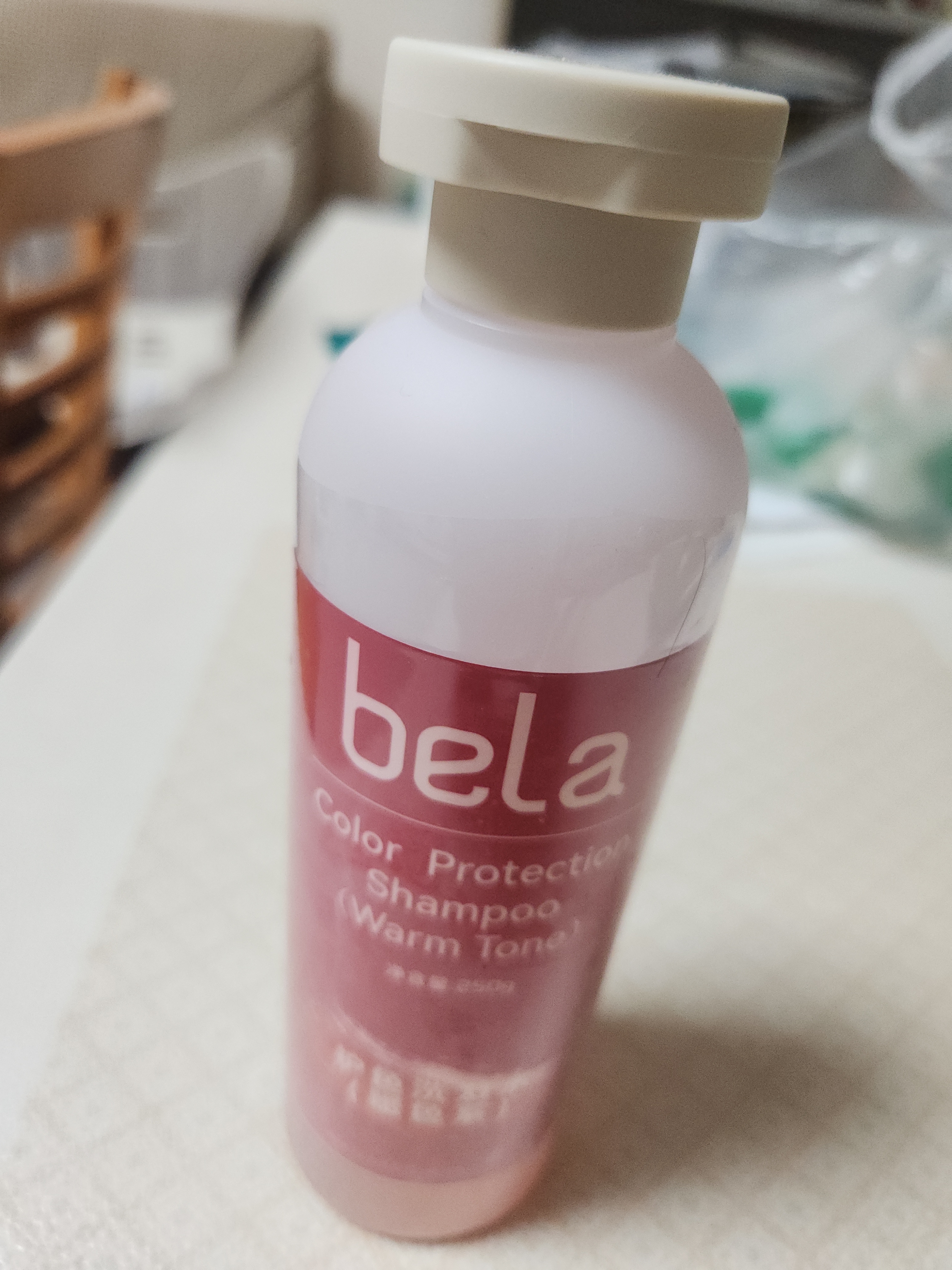 BELA固色护发素柔顺染发染后护色补色锁色蓬松粉红橘色红色系正品 实拍图