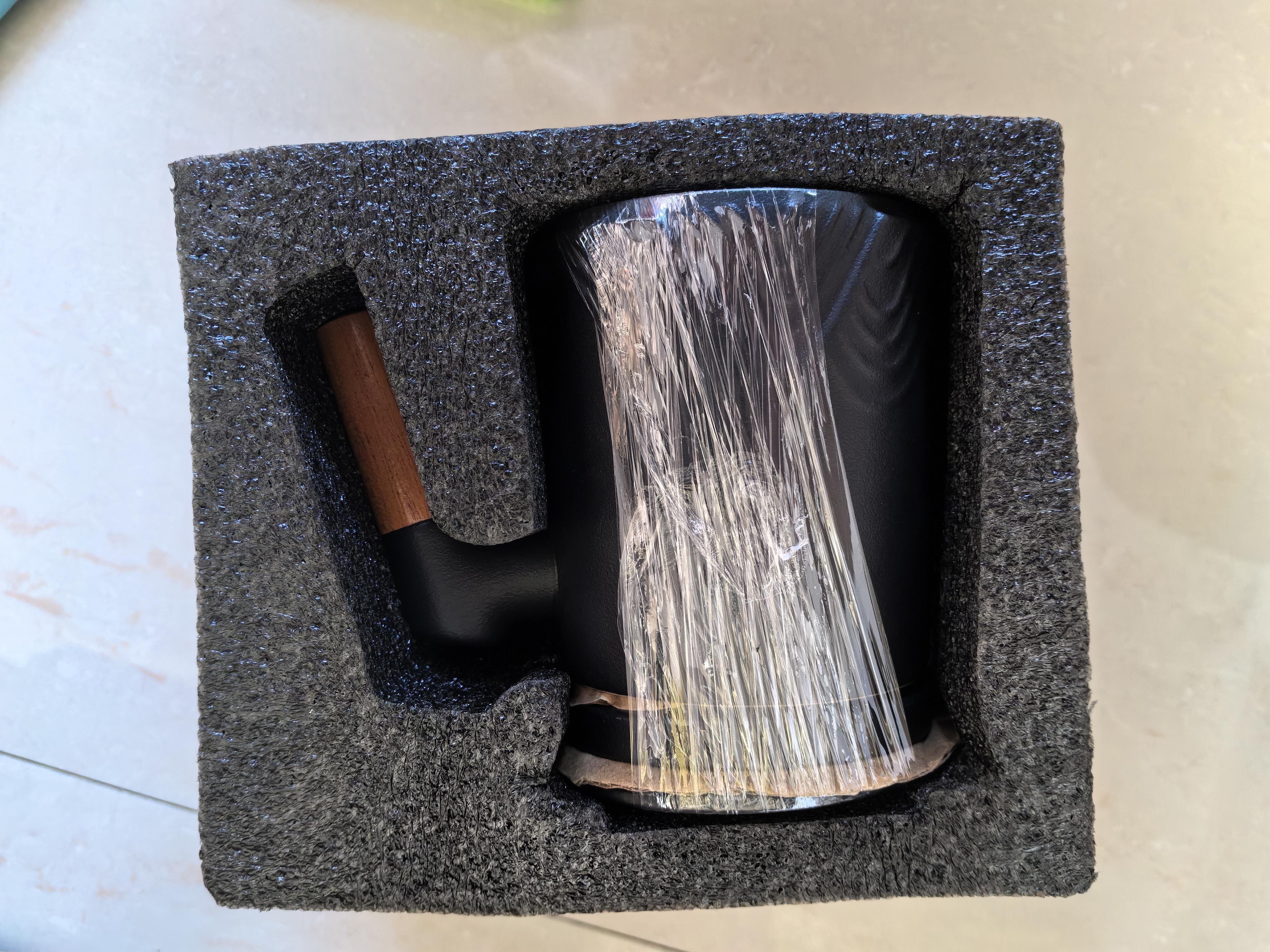 京东京造茶杯便携式黑陶茶泡茶壶茶杯功夫茶具办公杯随身茶壶容量400ml 实拍图