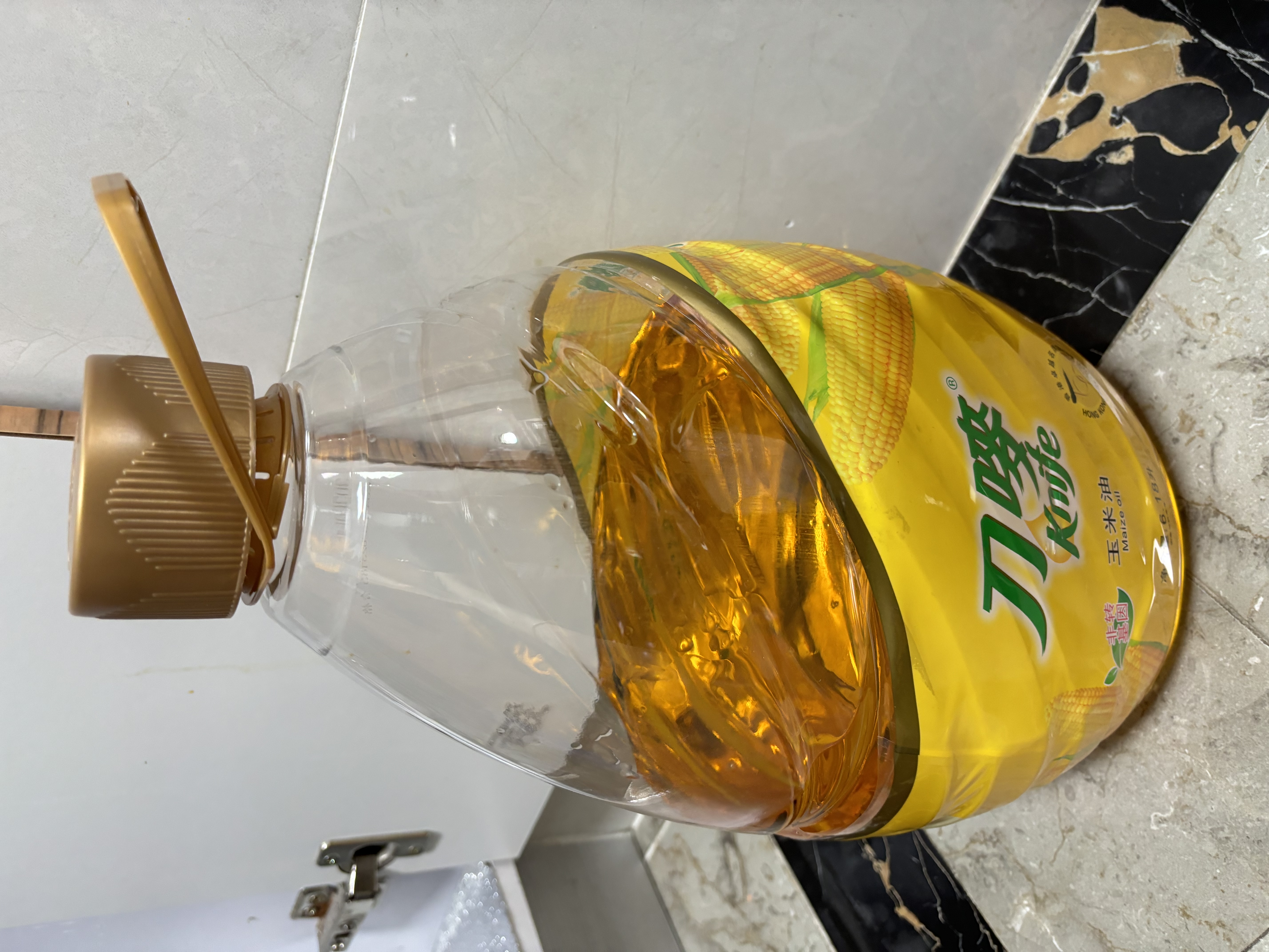 刀唛（Knife）食用油 玉米油6.18L 非转基因 物理压榨一级油 中秋礼品送礼 实拍图