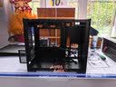 Thermaltake（Tt）TG100 机箱电脑主机 黑色（Type-C接口/桌面迷你/支持240水冷/MATX主板） 实拍图