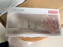 京东京造 一次性手套 PE食品级加厚厨房清洁隔油防污盒装可抽取均码500只 实拍图