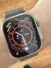 Apple/苹果手表 Watch Ultra 3 智能手表蜂窝款49毫米黑色钛金属表壳黑色海洋表带 MF0M4CH/B 实拍图