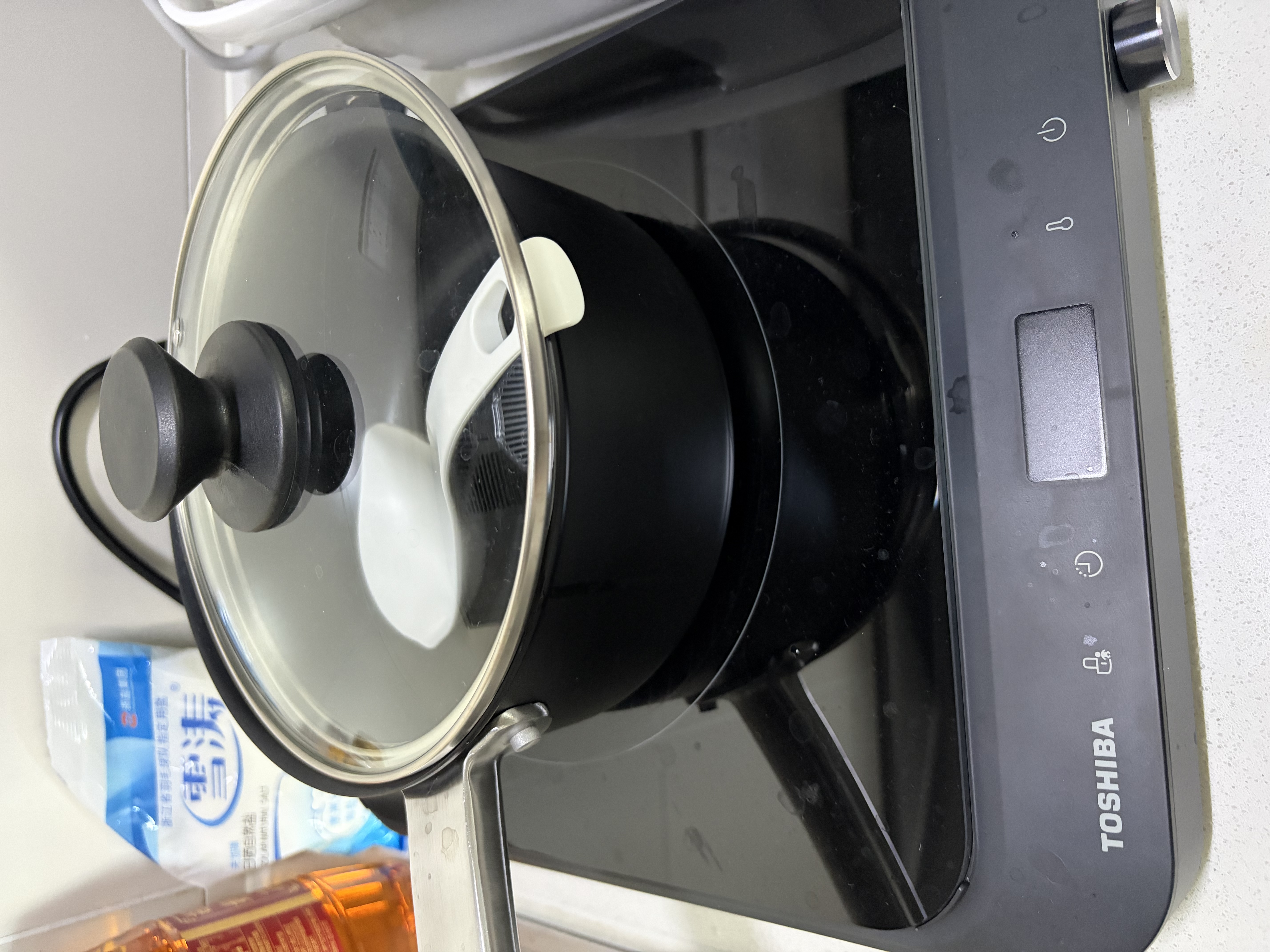 东芝（TOSHIBA）小雅电磁炉家用大功率 10重安全保护 全自动节能小型灶低温烹饪一键定时 IC-21XSC 实拍图