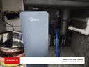 美的（Midea）省芯直饮净水套装【星河1200Gpro+前置过滤器-25pro】厨下0阻垢剂家用智能水龙头陶氏RO反渗透 实拍图