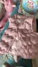 嘟嘟家儿童背心加厚秋冬过年红色男童马甲冬季保暖童装女童棉服马夹上衣 粉色 100 实拍图