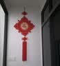 绳艺人中国结挂件客厅大号桃木福字中国结玄关乔迁平安结背景墙装饰壁挂 【团锦结】特大百福图 实拍图