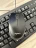 罗技（Logitech）MK120 键鼠套装 有线键鼠套装 办公键鼠套装 电脑键盘 USB即插即用 全尺寸 黑色 实拍图