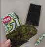 海牌菁品韩国进口 干紫菜原味海苔2g*24包寿司儿童即食紫菜48g休闲零食 实拍图