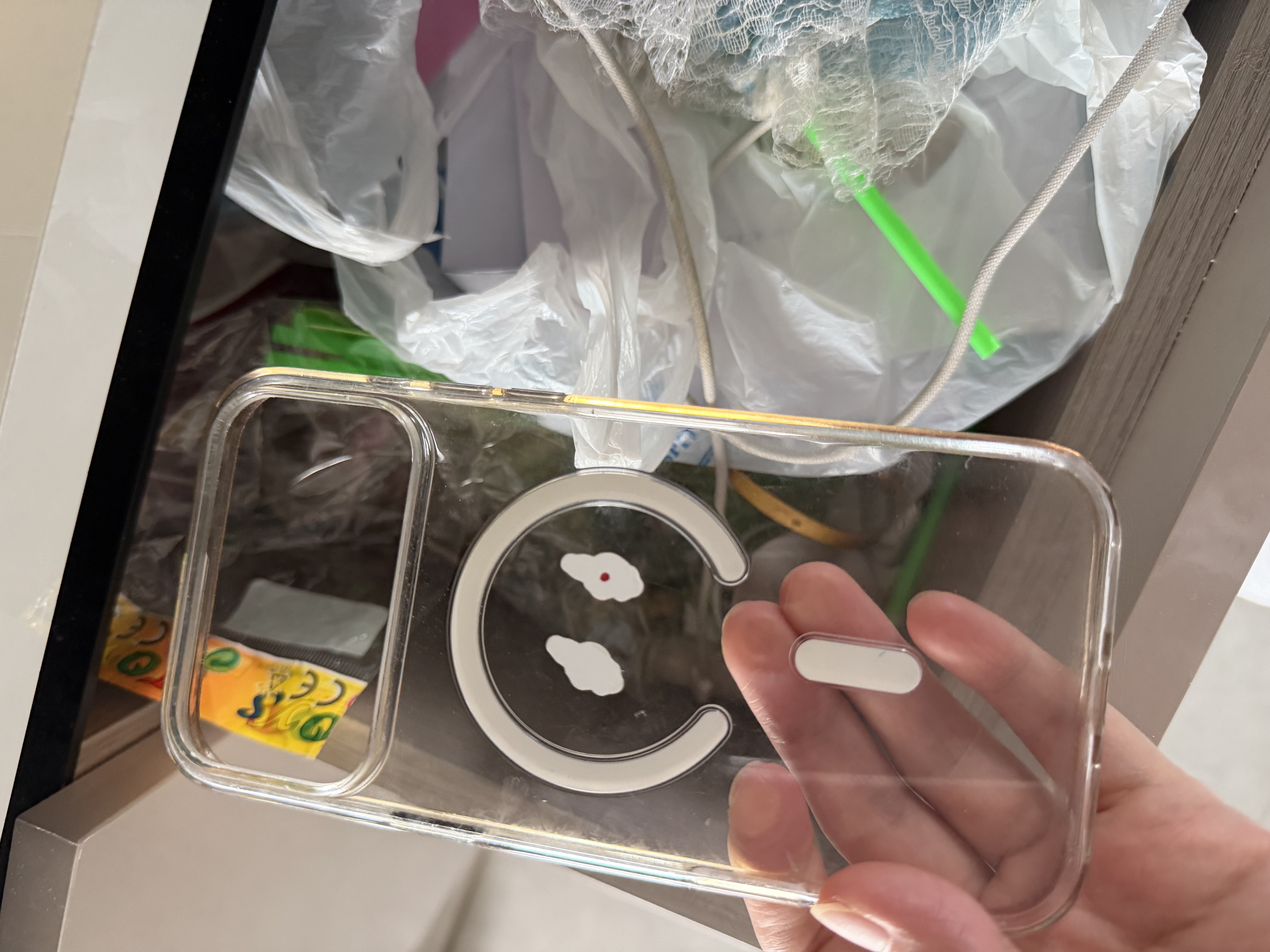 倍思【冰透磁吸|散热快】适用iphone17promax手机壳苹果17promax保护套全包磁吸透明防摔 实拍图