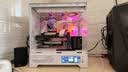 瓦尔基里（VALKYRIE）VK03 WHITE 白色 ATX 游戏电脑台式机箱 支持360水冷 6.2吋触摸屏 270°海景房 实拍图