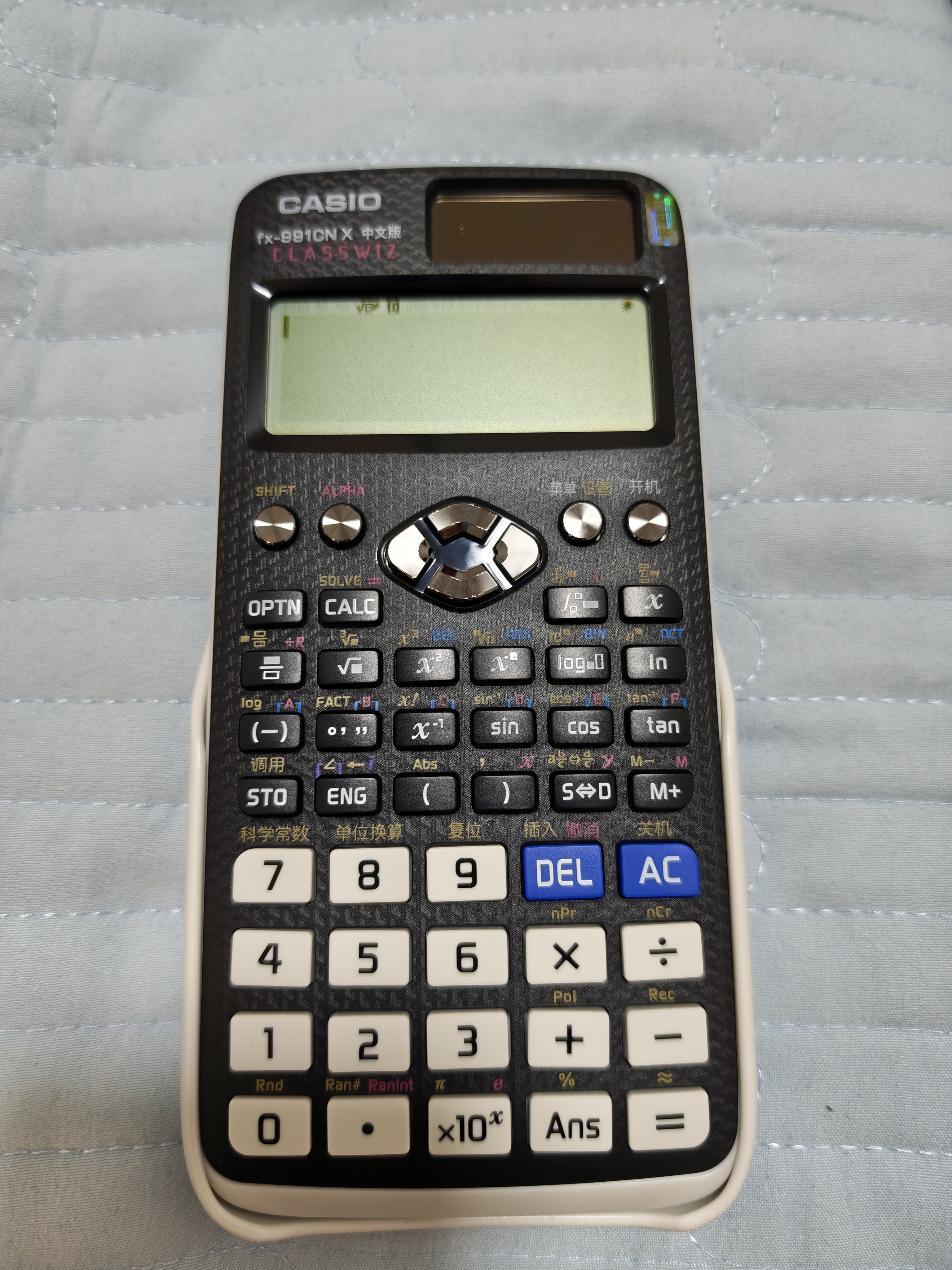 卡西欧 2026新款FX-991CN CWII中文版科学函数计算器初高中大学考研物理化学竞赛推荐高考适用FX-991CNX 经典款FX-991CN X黑色+四件套 实拍图