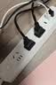 公牛（BULL）20W PD苹果快充插座/USB插线板/插排/接线板/桌面充电站 1C2A+3插孔 全长1.8米 GNV-UU4203总控 实拍图