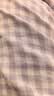 MUJI[自营限定款]女士无侧缝 双层纱织睡衣 纯棉家居服 薰衣草色 L 实拍图