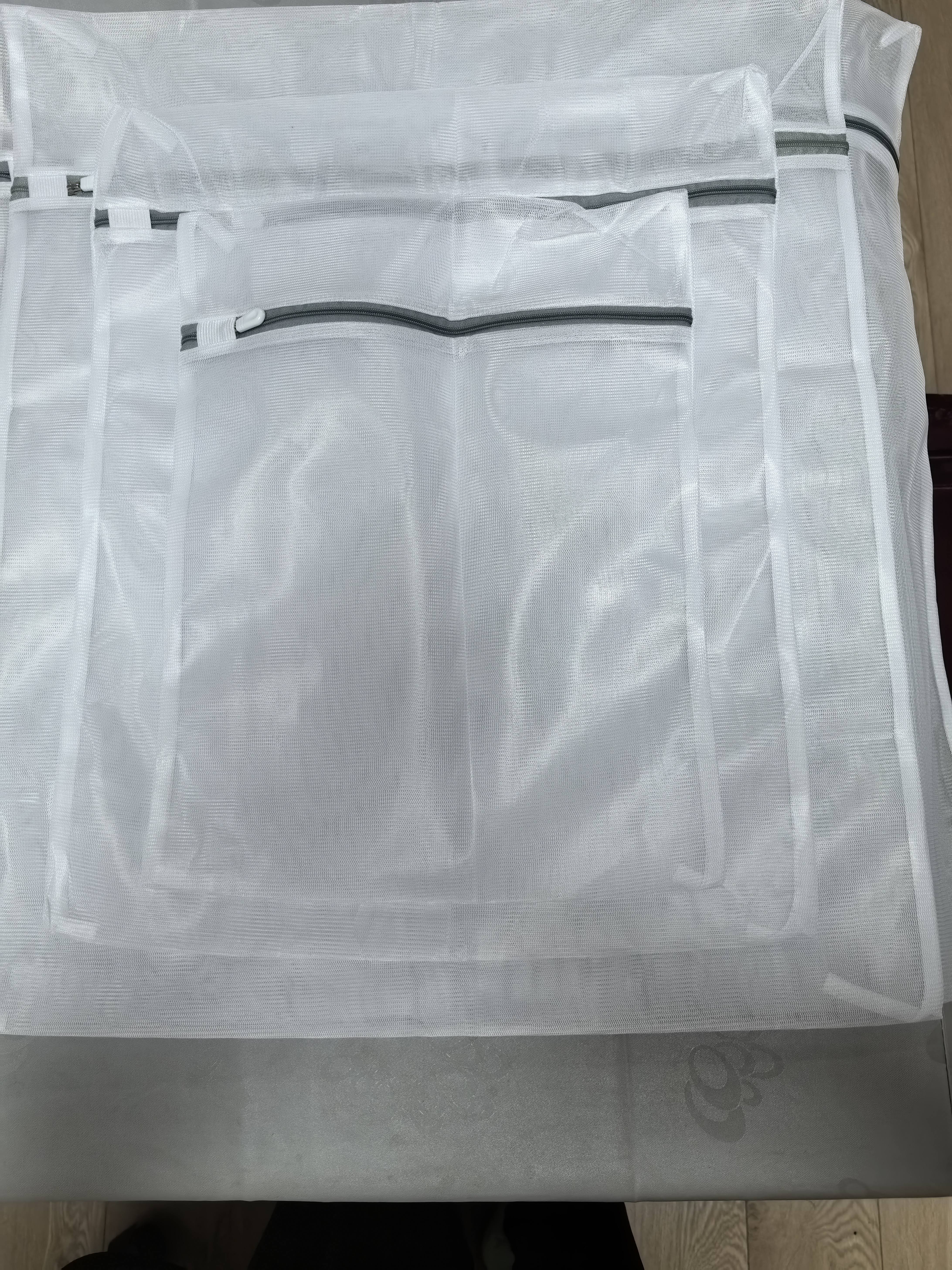 洁丽雅（Grace）洗衣袋防变形防缠绕内衣毛衣床单大号家用4件套滚筒洗衣机网袋洗护洗衣机专用网兜 实拍图