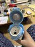 乐扣乐扣（LOCK&LOCK）儿童保温杯水杯直饮学生带提环便携水壶316L不锈钢蓝色360ML 实拍图