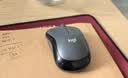 罗技（Logitech）M185鼠标 无线鼠标 办公鼠标 对称鼠标 黑色红边 带无线2.4G接收器 实拍图