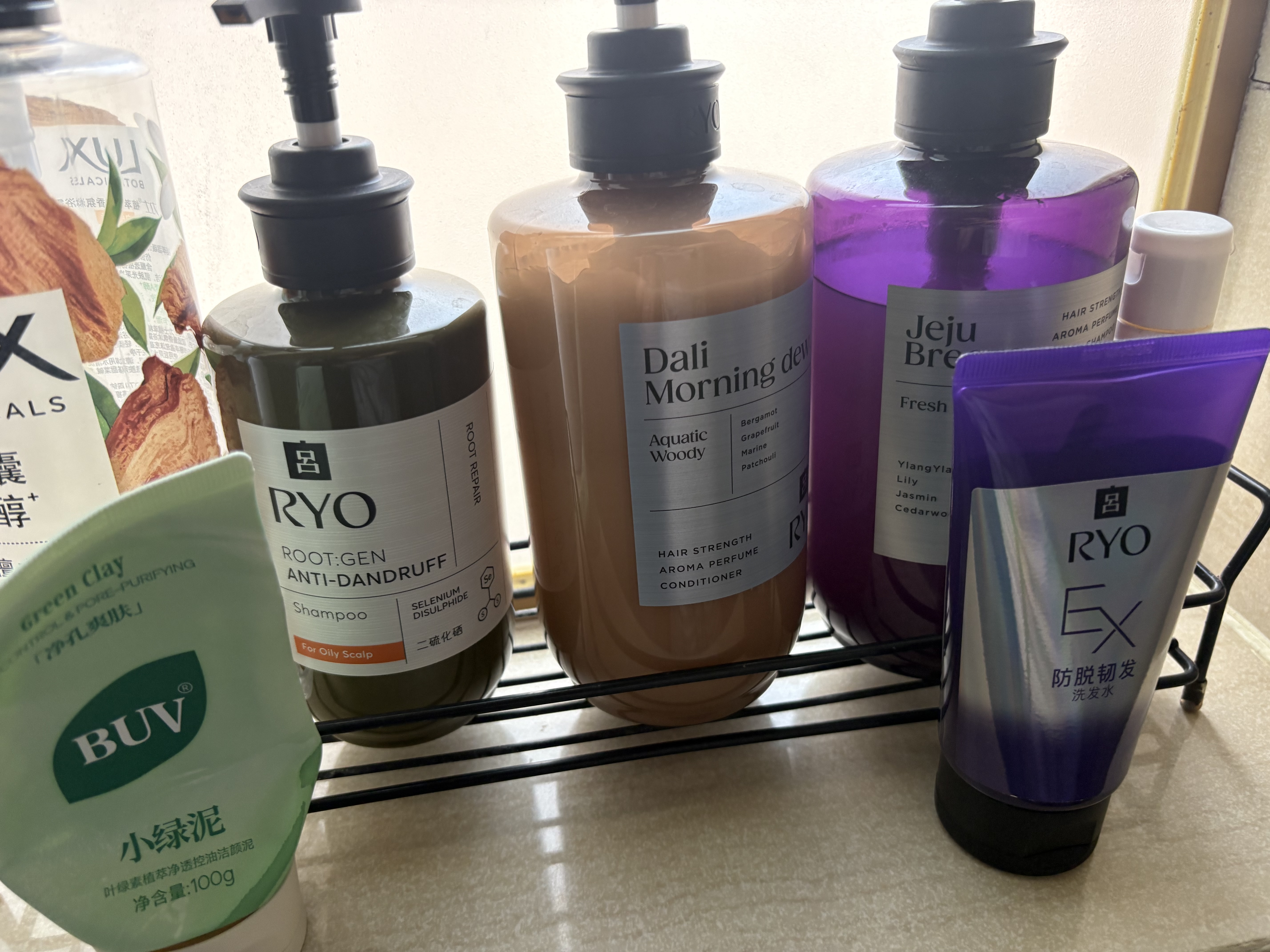 吕（Ryo）橄榄吕去屑控油橙标洗发水350ml 含1%二硫化硒止痒舒缓头皮洗发膏 实拍图