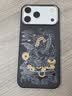 PARKA适用iphone18promax手机壳凯夫拉磁吸iphone air手机壳凯夫拉手机壳芳纶纤维苹果保护壳保护套 貔貅-黑灰-600D iPhone18/17ProMax通用 实拍图