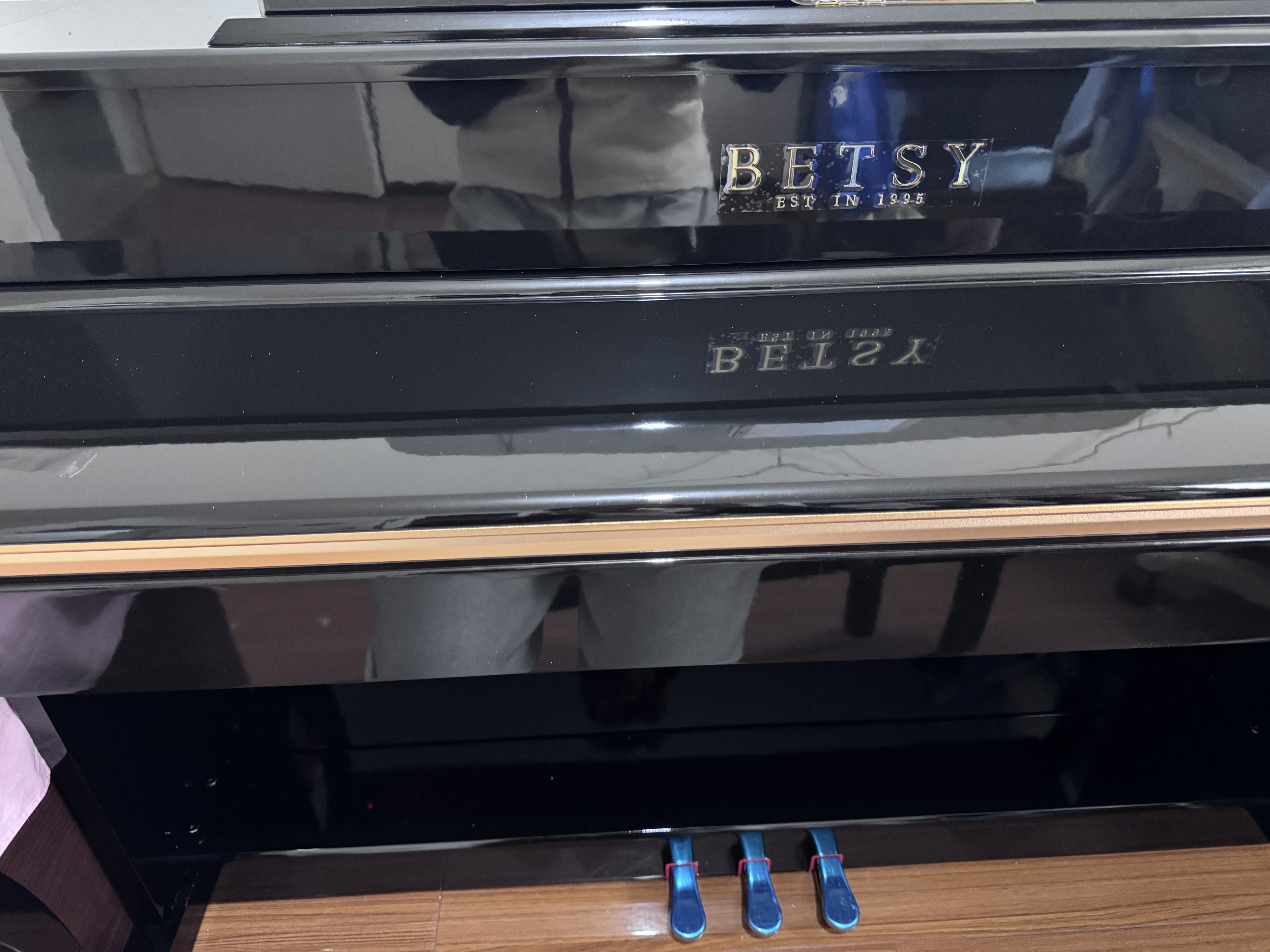 贝琪（Betsy）B321立式电钢琴重锤88键实木琴键成人专业初学者电子钢琴家用 实拍图