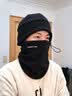 回力帽子男士围脖两件套冬季护加绒保暖骑车防寒风脖套围巾一体护耳 实拍图