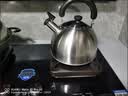 美厨（MAXCOOK）烧水壶304不锈钢响水壶3L加厚鸣音 煤气电磁炉通用乐厨系列MCH886 实拍图