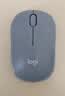 罗技（Logitech）M221 轻音鼠标 无线鼠标 办公鼠标 对称鼠标 带无线微型接收器 雾霭蓝 实拍图