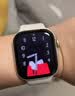Apple/苹果 Watch Series 12 智能手表GPS款42毫米浅金色铝金属表壳沙砾色运动型表带S/M MJF14CH/B 实拍图