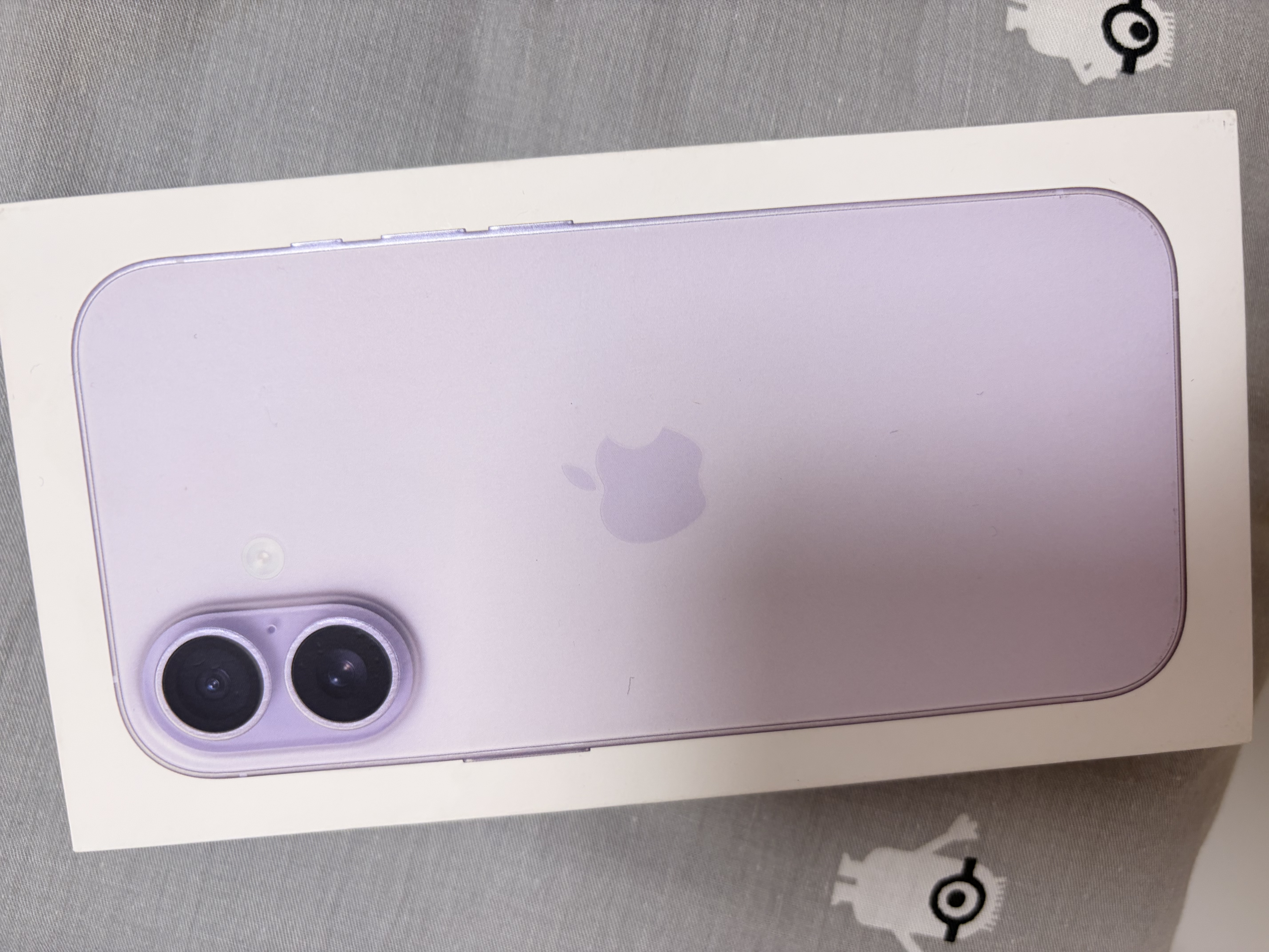 Apple/苹果【需签收激活】iPhone 17 512GB 薰衣草紫色 支持移动联通电信5G 双卡双待手机 实拍图