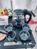 【京东物流】茶壶套装大容量玻璃茶杯带滤网耐高温茶具 2000ml壶+4只莲花 实拍图