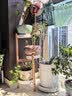源氏木语全实木花架客厅层架置物架阳台花盆架托架简约多层花架子 【1】0.75米三层花架(325*322*750mm) 实拍图