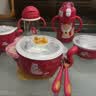 babycare注水保温辅食碗叉勺学饮杯新生儿周岁礼物宝宝吃饭餐具礼盒7件套 实拍图