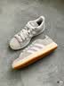 adidas 面包鞋 GRAND COURT BASE 00s休闲板鞋平底鞋男女阿迪达斯 浅灰/白色/树脂黄   41 实拍图
