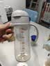 贝亲（Pigeon）自然成长翻盖直饮吸管 大童奶瓶330ml 经典款 18月+  AA278 实拍图