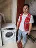 海尔（Haier）全自动滚筒烘干机烘衣服干衣机 7KG直排 除菌除螨除潮 家电补贴以旧换新京东自营 EGDZE7F 实拍图