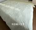 罗莱家纺 100%纯棉床上四件套全棉被套床单床上用品礼盒装 220*250cm 绿色 实拍图