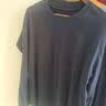 班尼路（Baleno）长袖t恤男春秋季基础款纯色圆领男士打底衫宽松纯棉上衣男女同款 实拍图
