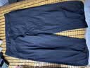 罗蒙（ROMON）休闲裤男夏季潮流西裤冰感宽松通勤商务弹力百搭裤子男 黑33 实拍图