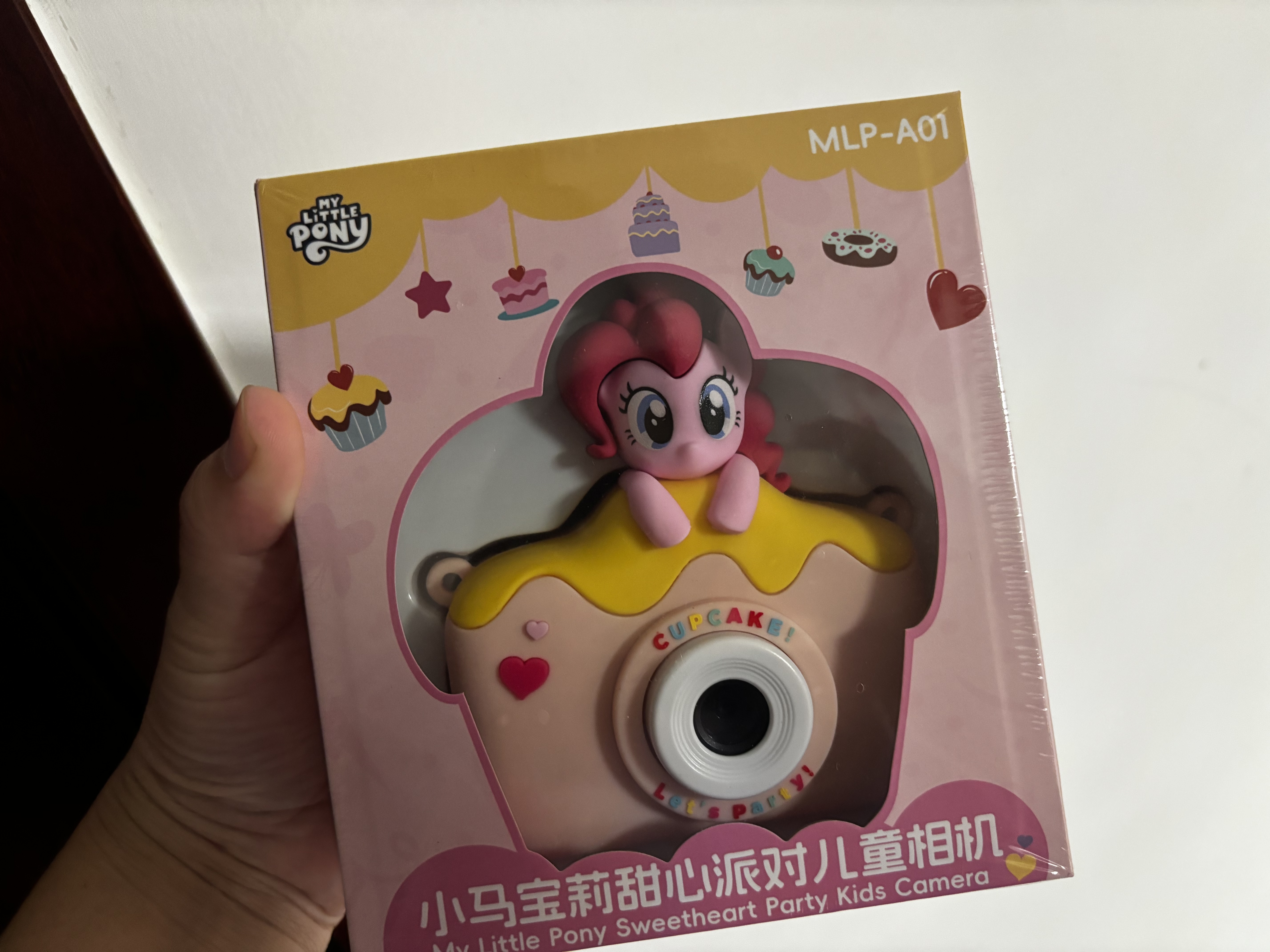 小马宝莉儿童照相机拍照录像男女孩3-6岁小学生数码玩具7-10岁儿童旅游节日生日礼物A01碧琪 实拍图