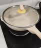 炊大皇炒锅 麦饭石色聚油不粘锅多功能少油烟炒菜锅平底30cm 电磁炉通用 实拍图