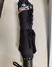 天堂伞 加大雨伞三折 经典商务伞格纹10骨加大雨伞男女 藏青 实拍图